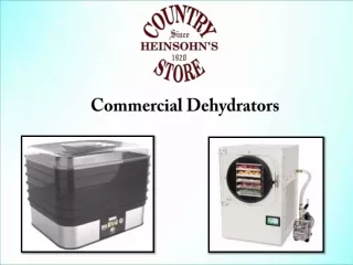 Commercial Dehydrators for Food – Made with Latest Technology