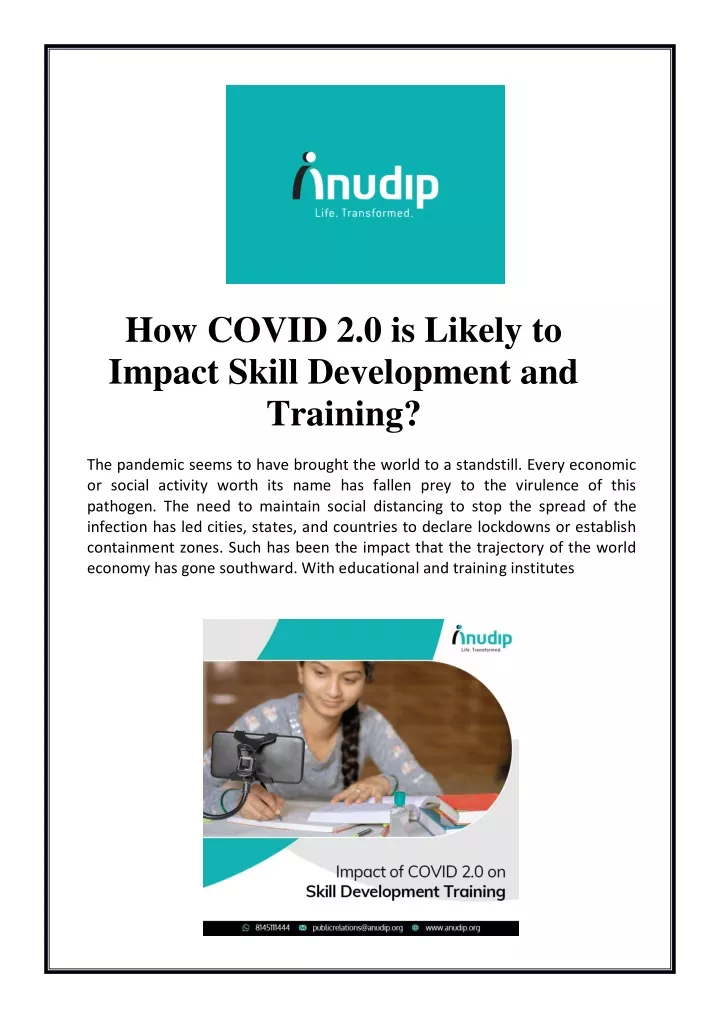 how covid 2 0 is likely to impact skill
