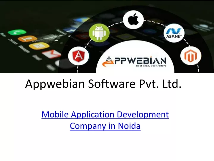 appwebian software p vt ltd