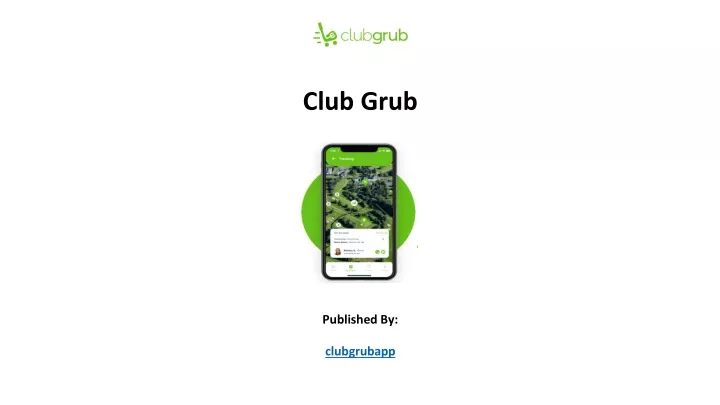 club grub published by clubgrubapp