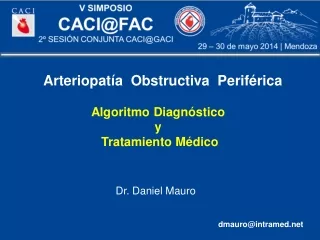 arteriopat a obstructiva perif rica