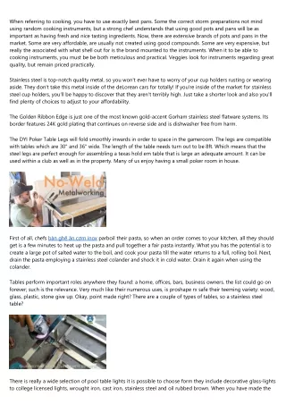 The Excellent Beauty Of Gorham Stainless