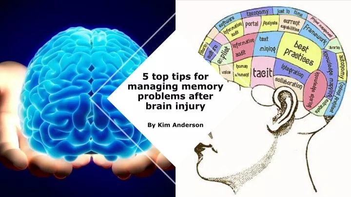 5 top tips for managing memory problems after brain injury