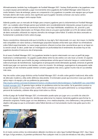 The Ultimate Glossary of Terms About descargar football manager 2021