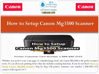 how to setup canon ma ip2820 printer