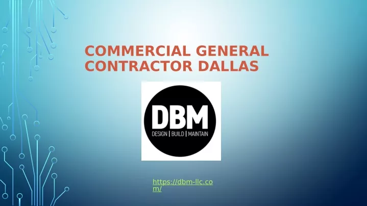commercial general contractor dallas
