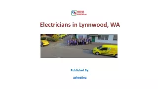 Electricians in Lynnwood, WA