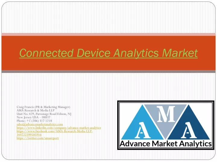connected device analytics market
