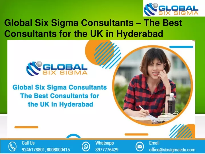 global six sigma consultants the best consultants