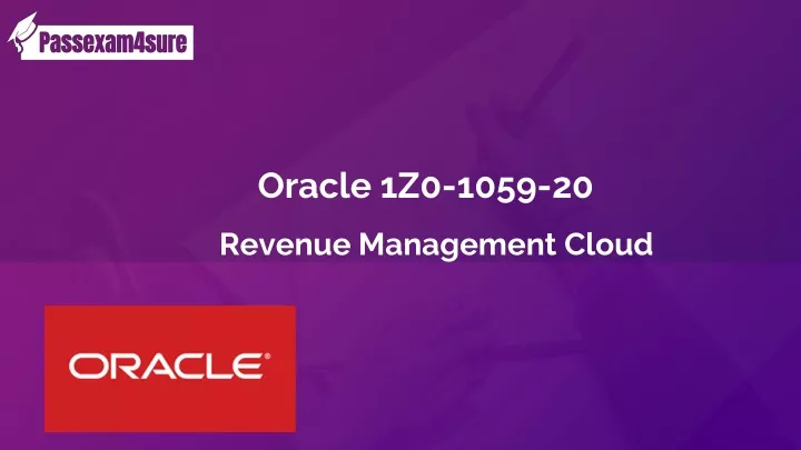 oracle 1z0 1059 20