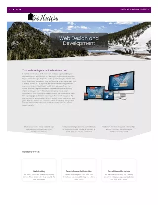 Website Design Services Caldwell