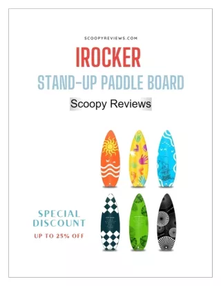 Use irocker discount code for best paddleboards
