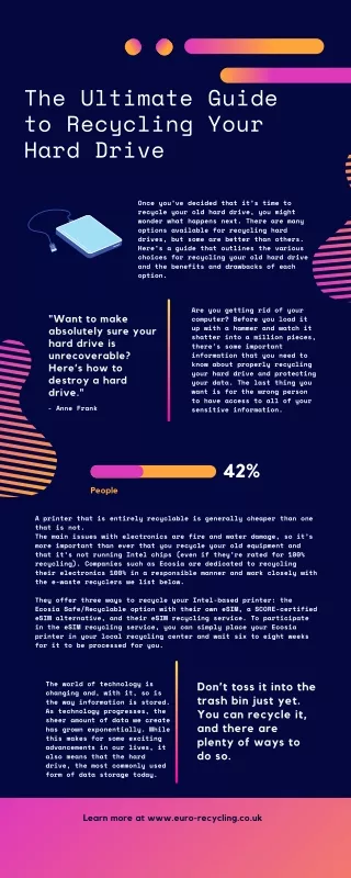 The Ultimate Guide to Recycling Your Hard Drive