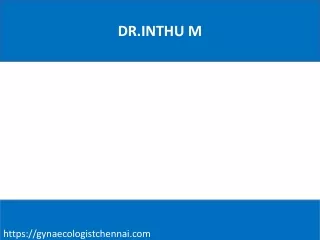 dr inthu m