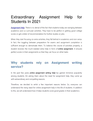 extraordinary students in 2021