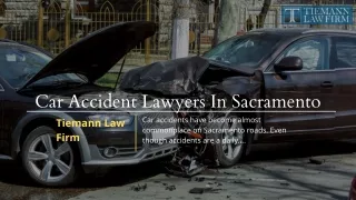 Car Accident Lawyers In Sacramento