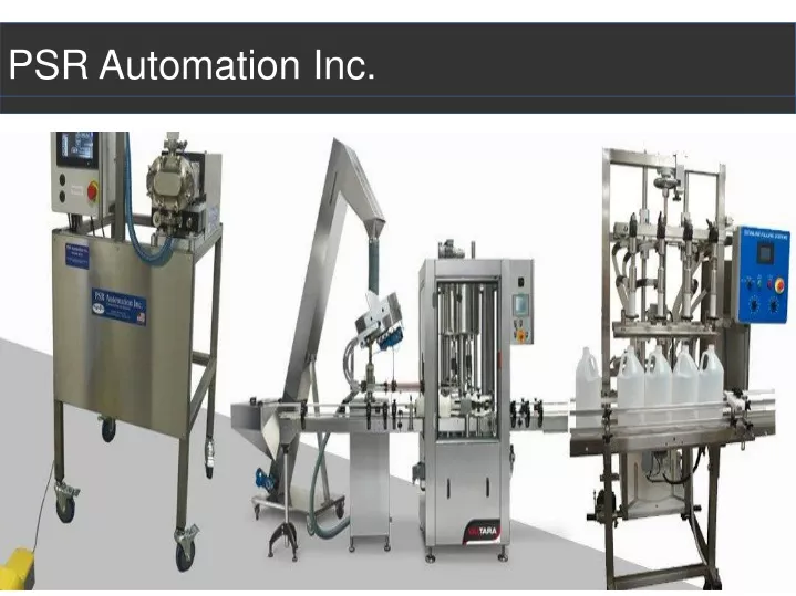 psr automation inc