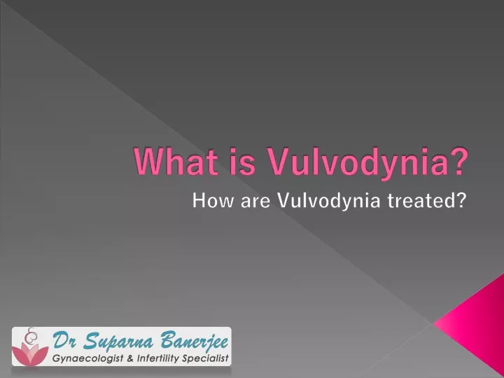 what is vulvodynia