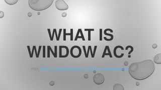 what is window ac