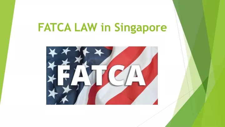 fatca law in singapore
