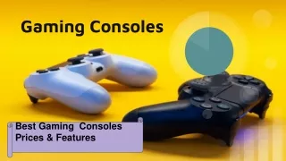gaming consoles