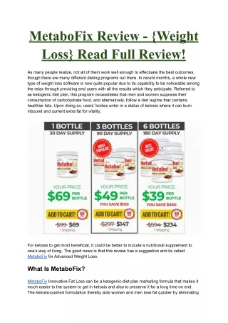 metabofix review weight loss read full review