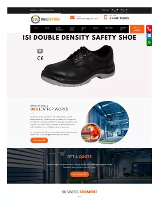 DSK Leather Works | Safety Shoes Manufacturer in Pune | Safety Helmets Manufactu