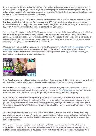 17 Signs You Work With gta 5 download