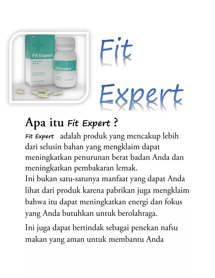 fit expert