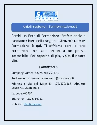 chieti regione scmformazione it