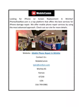 Mobile Phone Repair in Wichita | Phonesfixedfast.com