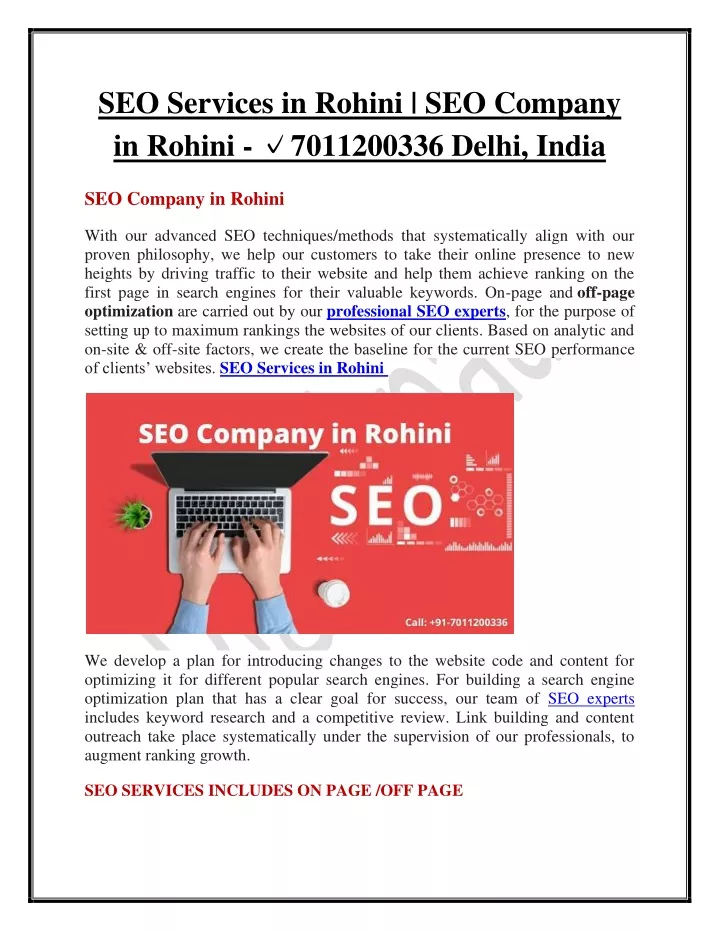 seo services in rohini seo company in rohini