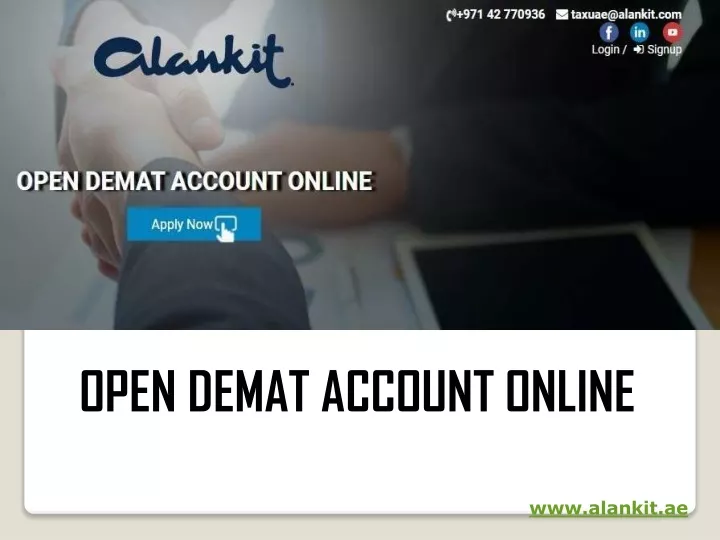 open demat account online