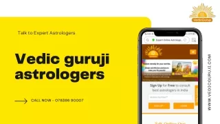 vedicguruji astrologers