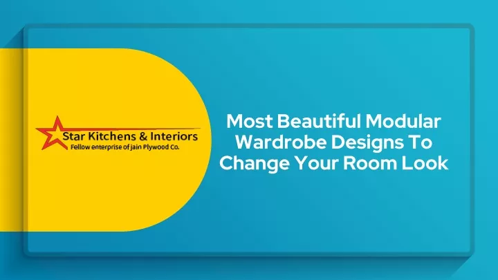 most beautiful modular wardrobe designs to change your room look