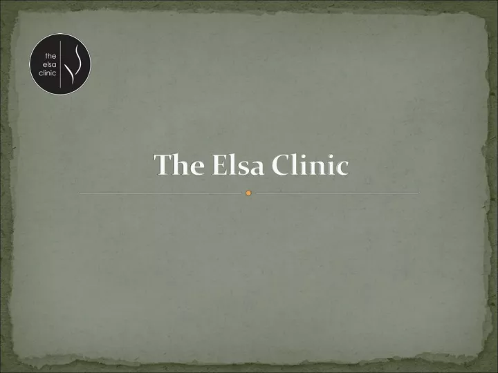 the elsa clinic