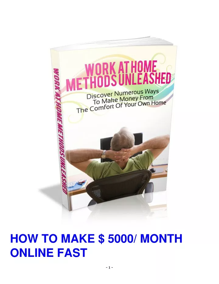 how to make 5000 month online fast