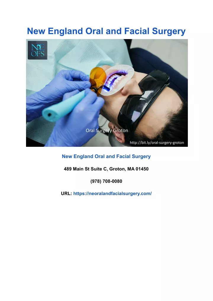 new england oral and facial surgery