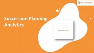Succession Planning Analytics - Executive Bench