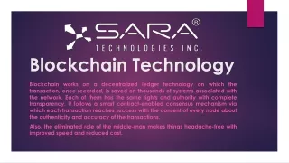 blockchain technology