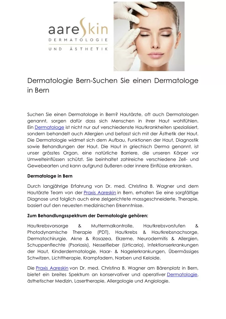 dermatologie bern suchen sie einen dermatologe