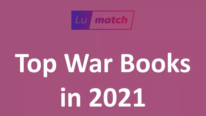 top war books in 2021