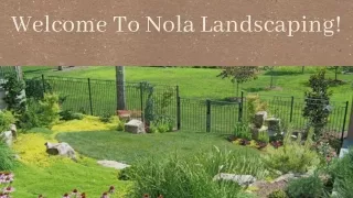 Welcome To Nola Landscaping!