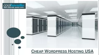 cheap wordpress hosting usa