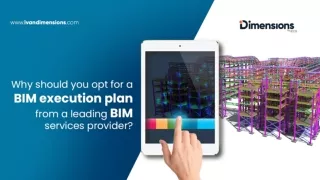 Why should you opt for a BIM execution plan from a leading BIM services provider