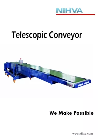 Telescopic Conveyor  | NIHVA