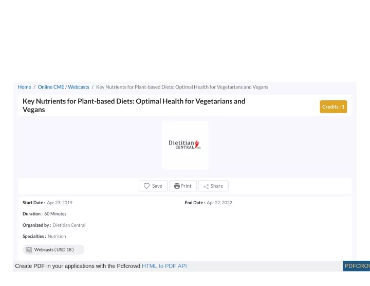 home online cme webcasts key nutrients for plant