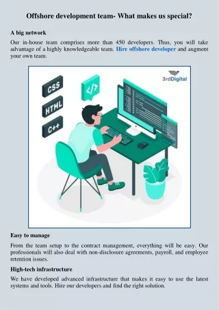 offshore development team what makes us special