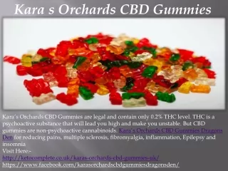 Kara s Orchards CBD Gummies