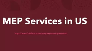 mep services in us